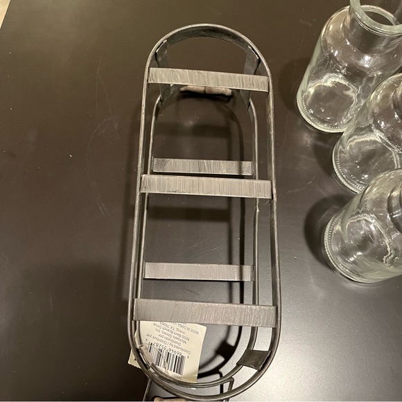 Garden Collection Jar Sets With Metal Holder. - Picture 6 of 11